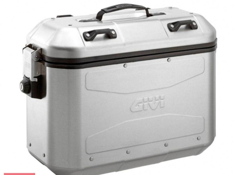 GIVI Trekker 36 Dolomiti Monokey Valise latérale moto (argent)