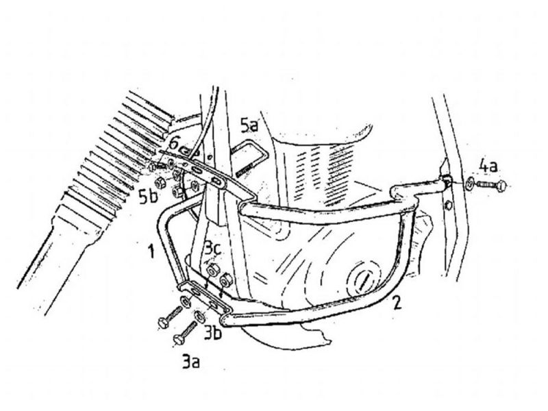 Hepco & Becker Pare-chocs Suzuki DR 650 RS / RSE (1990-1996)