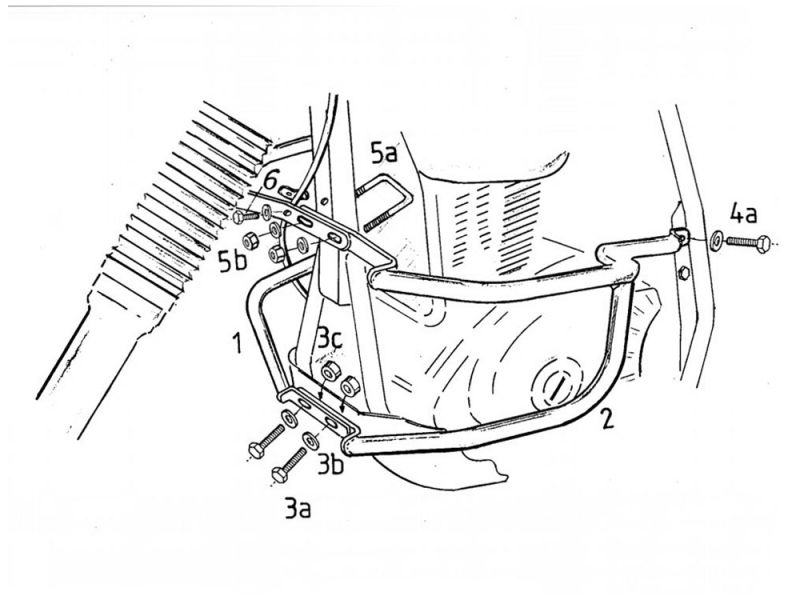 Hepco & Becker Arceau de sécurité Suzuki DR 650 R (1992-1994 noir)