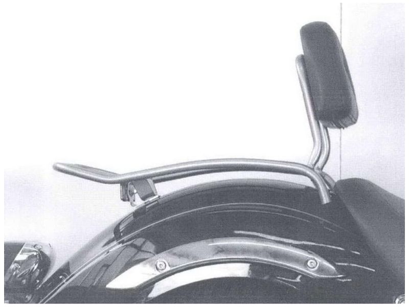 Hepco & Becker Solorack avec dossier Yamaha XVS 125 / 250 DragStar (2001-2004)