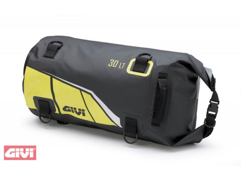 GIVI Easy Bag WaterpROOF Rouleau à bagages (30 litres / noir / jaune)