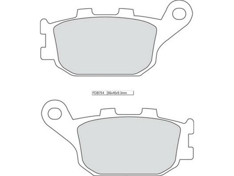 Ferodo Revêtement fritté FDB 754 ST