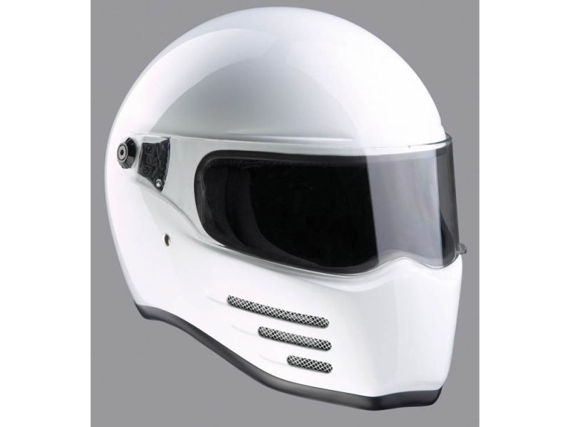 Casque moto Bandit Fighter (blanc)
