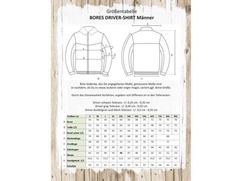 Bores Driver Shirt chemise stretch denim (bleu)