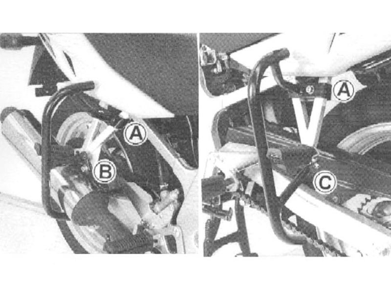 Hepco & Becker Arceau de protection arrière Suzuki GS 500 E (2001-2008)