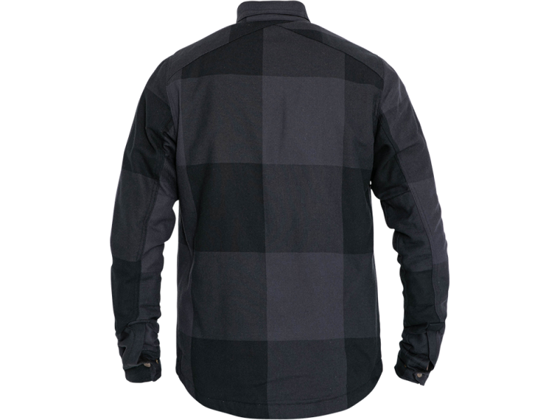 John Doe chemise de moto hommes (gris / noir)