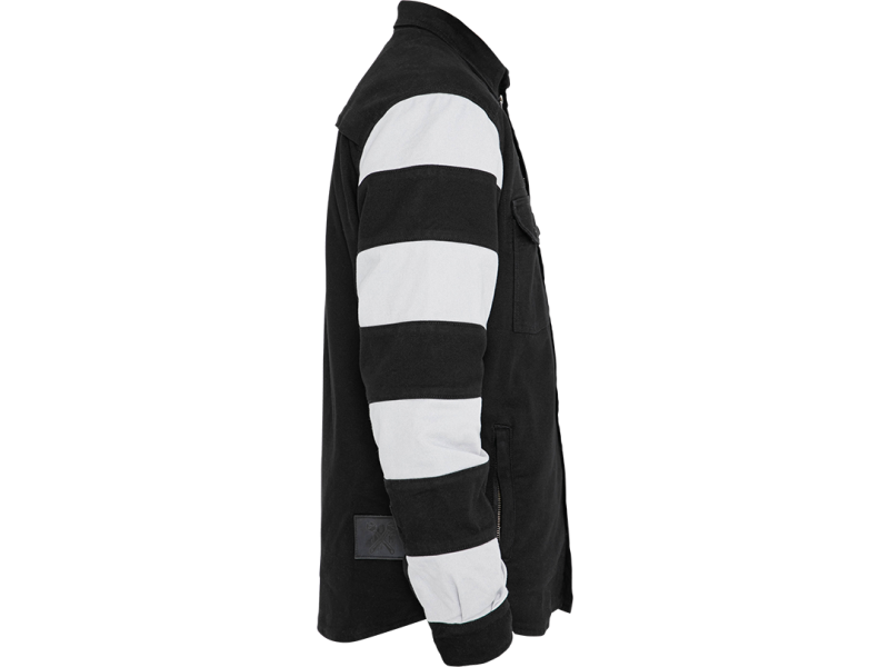 John Doe Prison chemise hommes (noir / blanc)