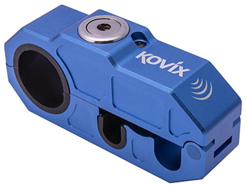 Kovix Antivol de levier de frein KHL Grip Lock (avec alarme | bleu)