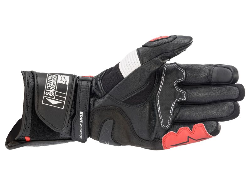 Alpinestars SP-2 V3 Gants de moto (noir / blanc / rouge)