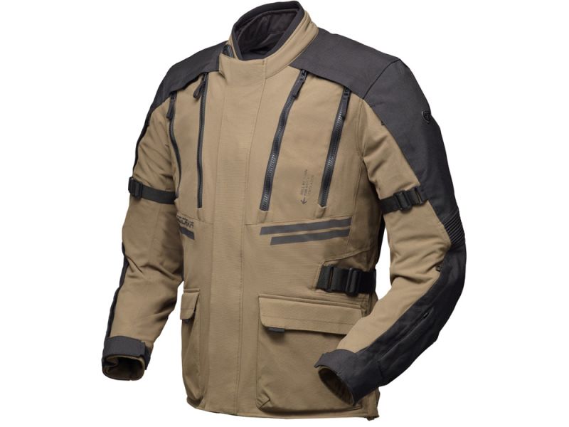 Modeka Lucano Motorradjacke (Braun/Schwarz)