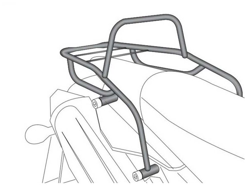 Hepco & Becker Porte-bagages BMW RnineT Pure (2017-| noir)