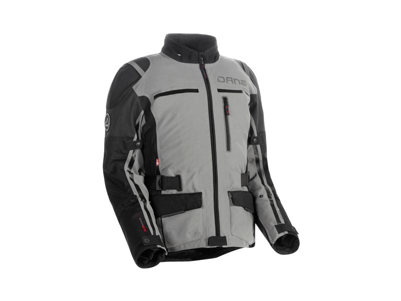 Veste de moto Dane Holsted XPR-Tex (gris foncé / noir)