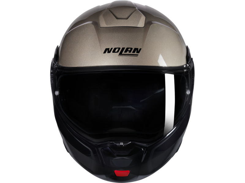 Nolan N90-3 N-Com Verniciatura Speciale 342 Motorradhelm (Beige/Schwarz)