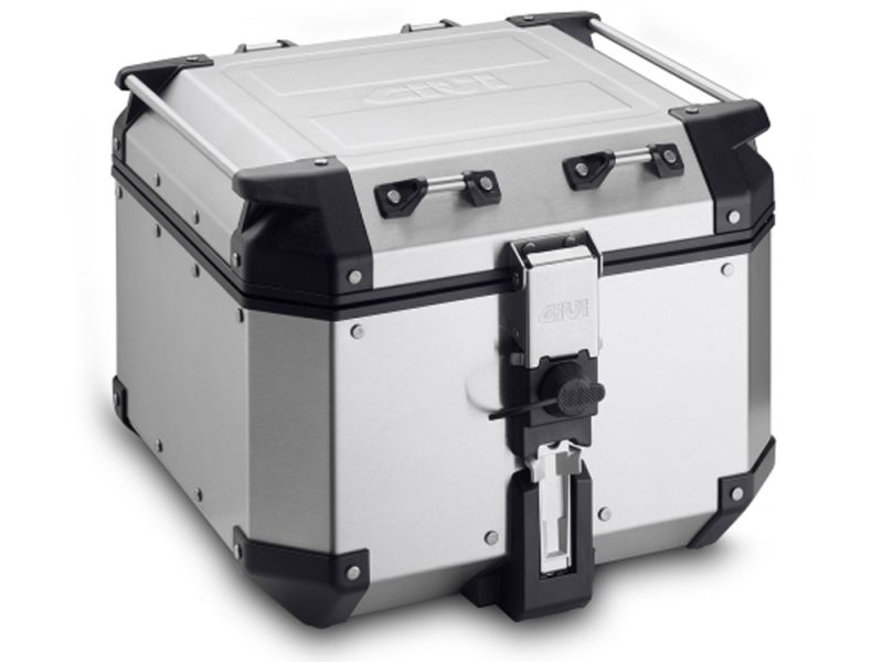 GIVI Trekker Outback OBKN42B Topcase Monokey (argent)