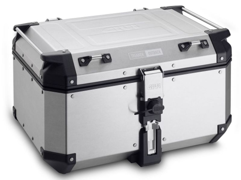 GIVI Trekker Outback OBKN58A Topcase Monokey (argent)