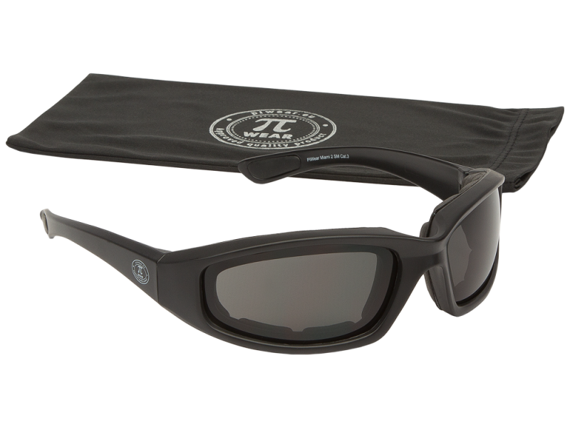 Lunettes teintées PiWear Miami II SM (Noir)