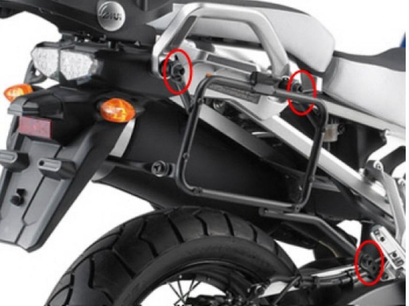 GIVI Porte-coffre Monokey PLR (amovible) Yamaha XT 1200 Z / ZE Super Ténéré (2010-)