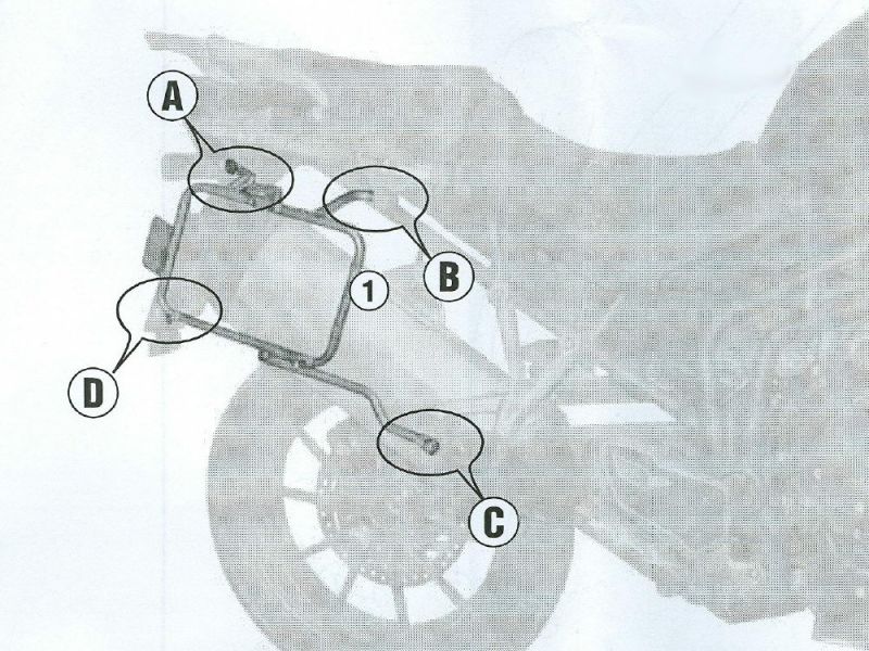 GIVI Porte-coffre Monokey PLR (amovible) Triumph Tiger 1200 Explorer (2012-)