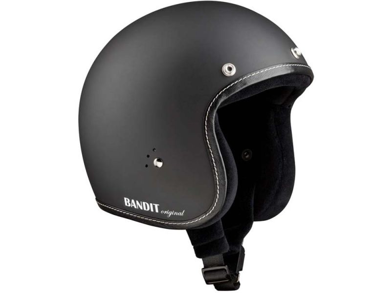 Bandit Premium Jet casque moto (sans ECE | noir)