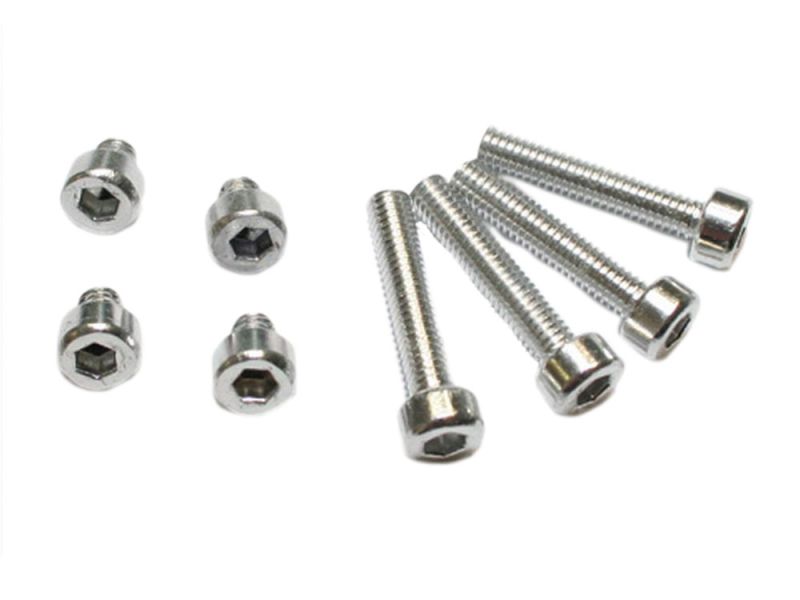 P&W Kit vis alu pour Conical Two (argent anodisé)