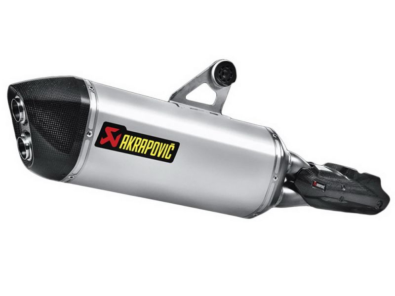Akrapovic Slip-On pot d'échappement BMW R1200GS / R1200GS Adventure (2013) Titanium