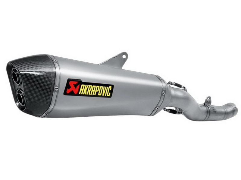 Akrapovic Échappement Slip-On Kawasaki 1400 GTR (2008) Titanium