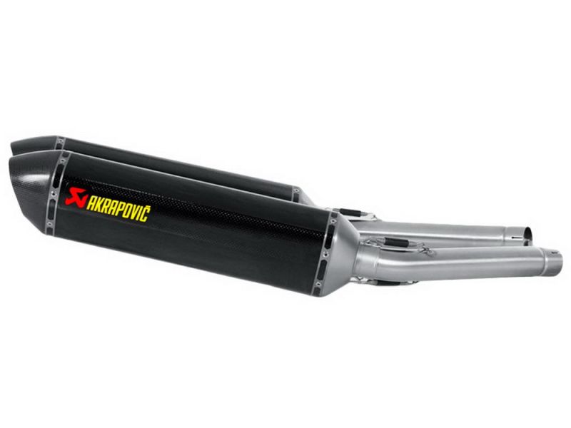 Akrapovic Slip-on d'échappement Suzuki GSX-R 1300 Hayabusa (2008-2010) Carbon