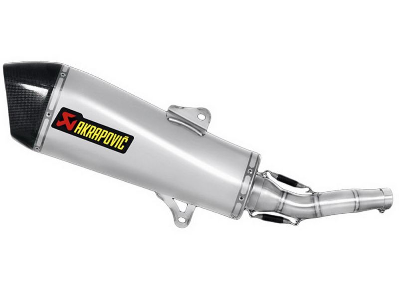 Akrapovic Slip-On échappement Yamaha X-MAX 400 / Majesty YP400 MBK Evolis 400 (2007-2014) acier inoxydable
