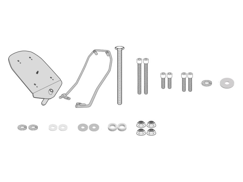 GIVI SR Porte-bagages SYM JET 14 125-200 (2017-)