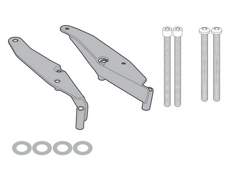 GIVI Monolock SR porte-bagages KTM 1050 / 1190 Adventure (2013-2015)