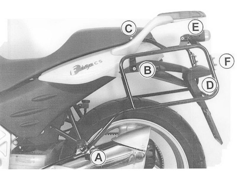 Hepco & Becker Porte-bagages BMW F 650 CS