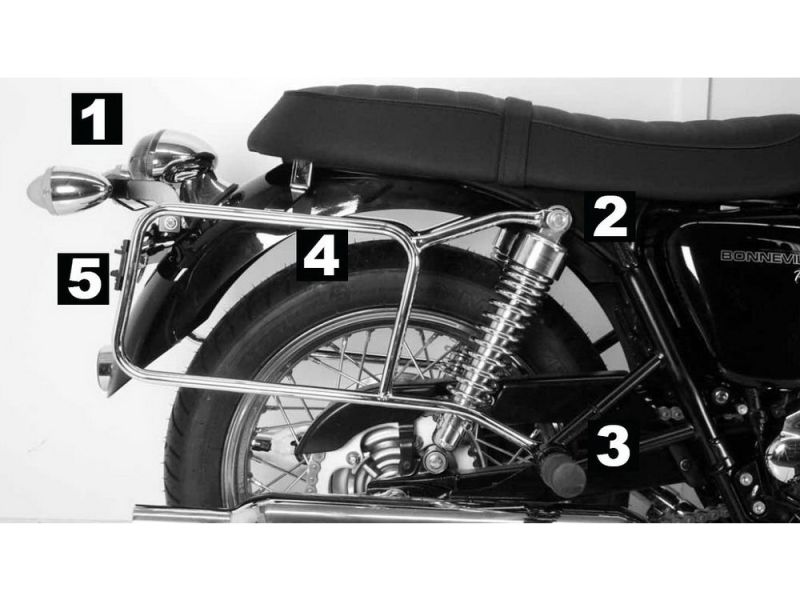 Hepco & Becker Porte-bagages Triumph Bonneville / T100 / SE (2002-)