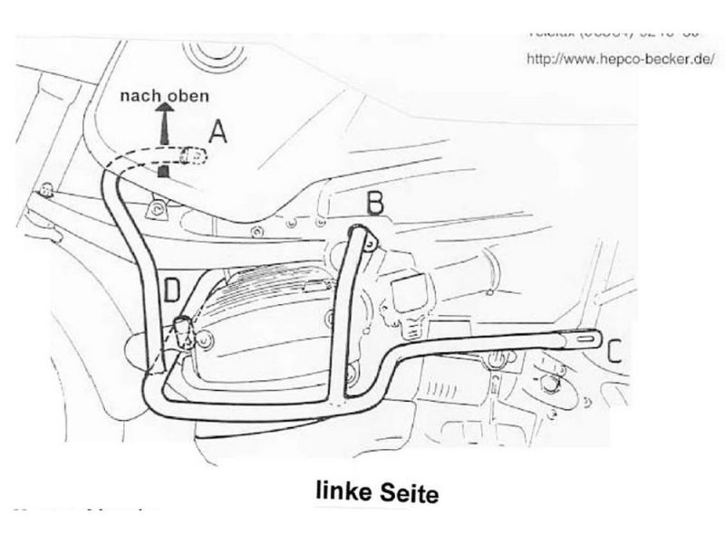 Hepco & Becker Pare-chocs BMW R 850 GS / R 1100 GS