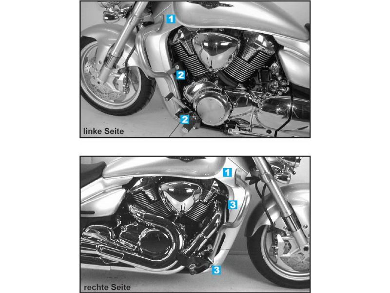Hepco & Becker Pare-chocs Suzuki M 1800 (VZ) R Intruder (2006- )