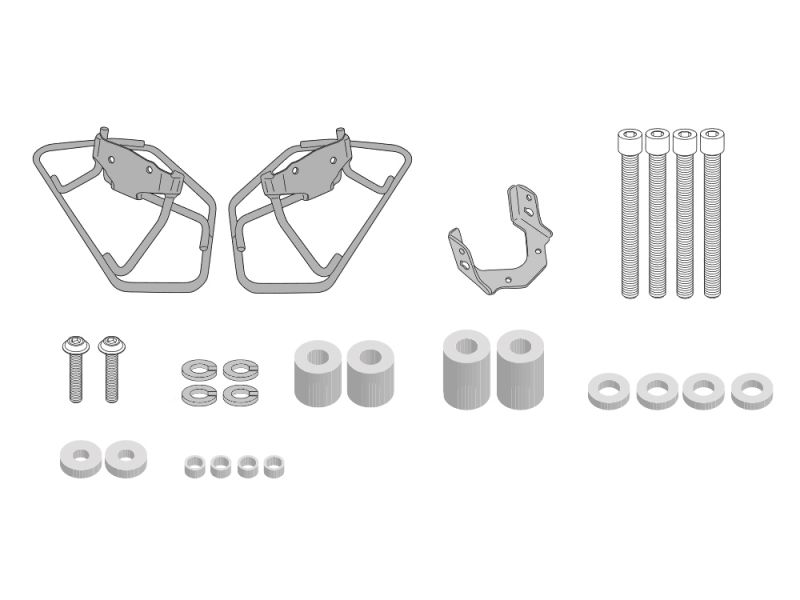 GIVI Entretoise 3D600 BMW G310R (2017-)