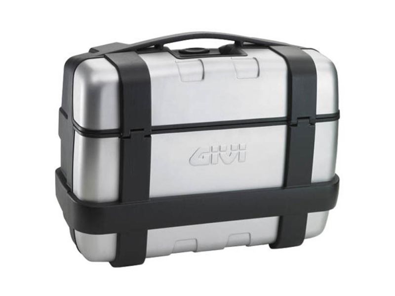 GIVI Trekker 33 Monokey Topcase / Valise latérale (argent)