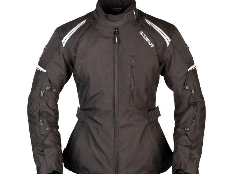 Modeka Violetta blouson de moto dames (noir / noir)