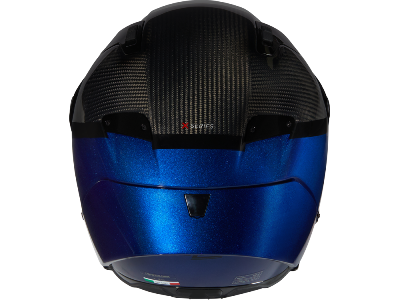 Nolan X-804 RS Ultra Carbon Blocco 348 Motorradhelm (Rot/Blau/Weiß/Carbon)