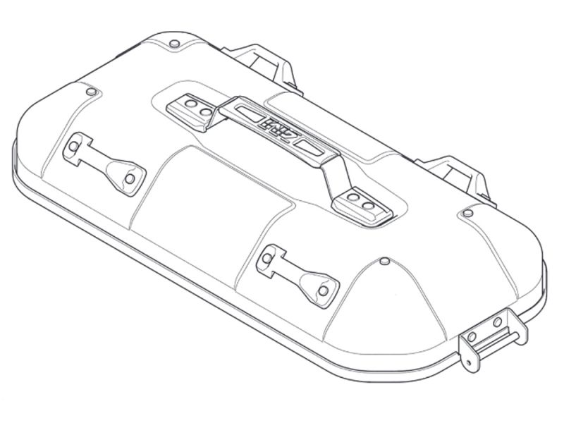 GIVI Couvercle de valise DLM36 (gauche)
