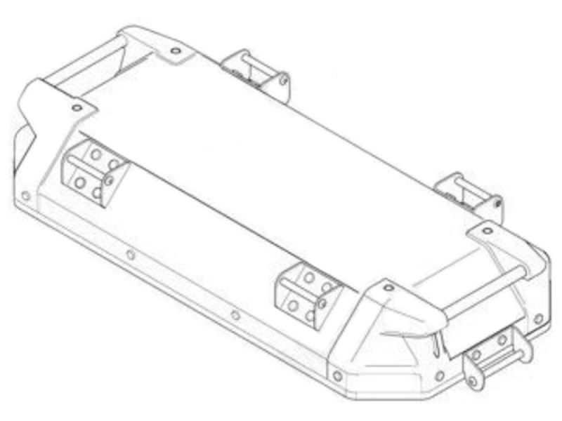 GIVI Couvercle de coffre OBKN37AR (argent | droite)